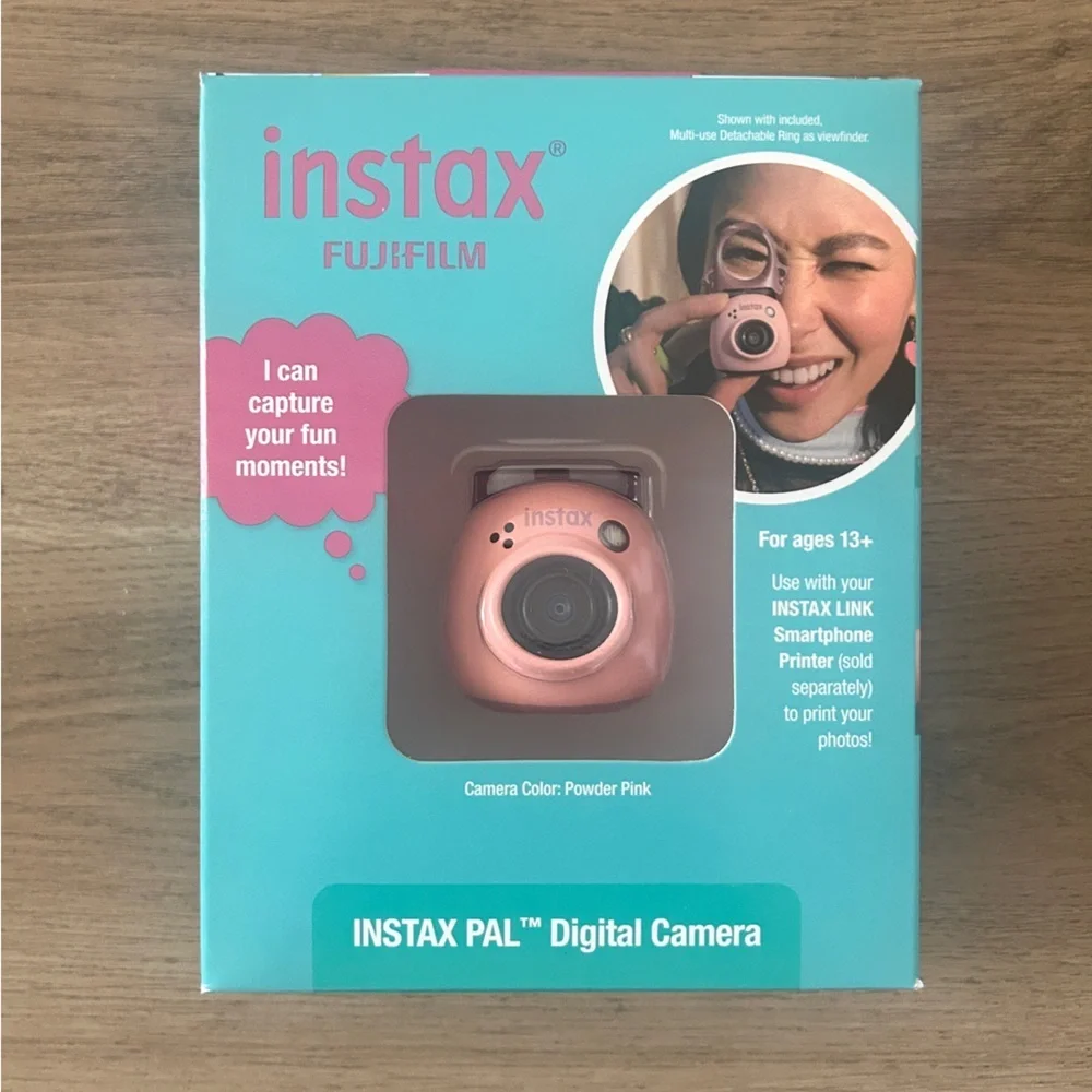 Fujifilm Instax PAL Compact Digital Camera Pink – NIB, Portable Mini Camera
